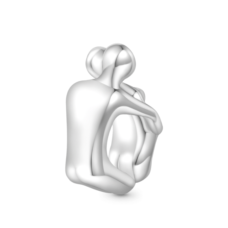 Gnoce Husband Hugs Pregnant Woman Charm_2