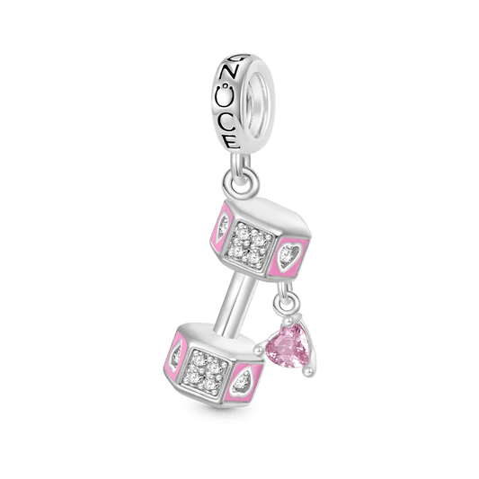 Gnoce Dumbbell Love Pendant Dangle Charm_1