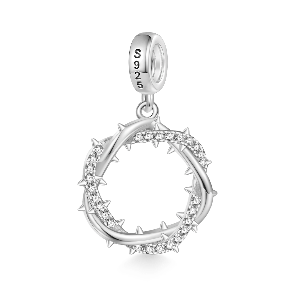 Gnoce Crown Of Thorns Pendant Dangle Charm_2
