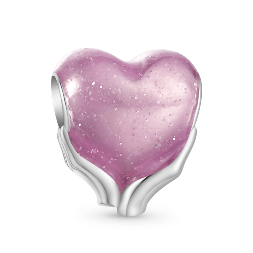 Gnoce "Never Give up" Heart Charm_2