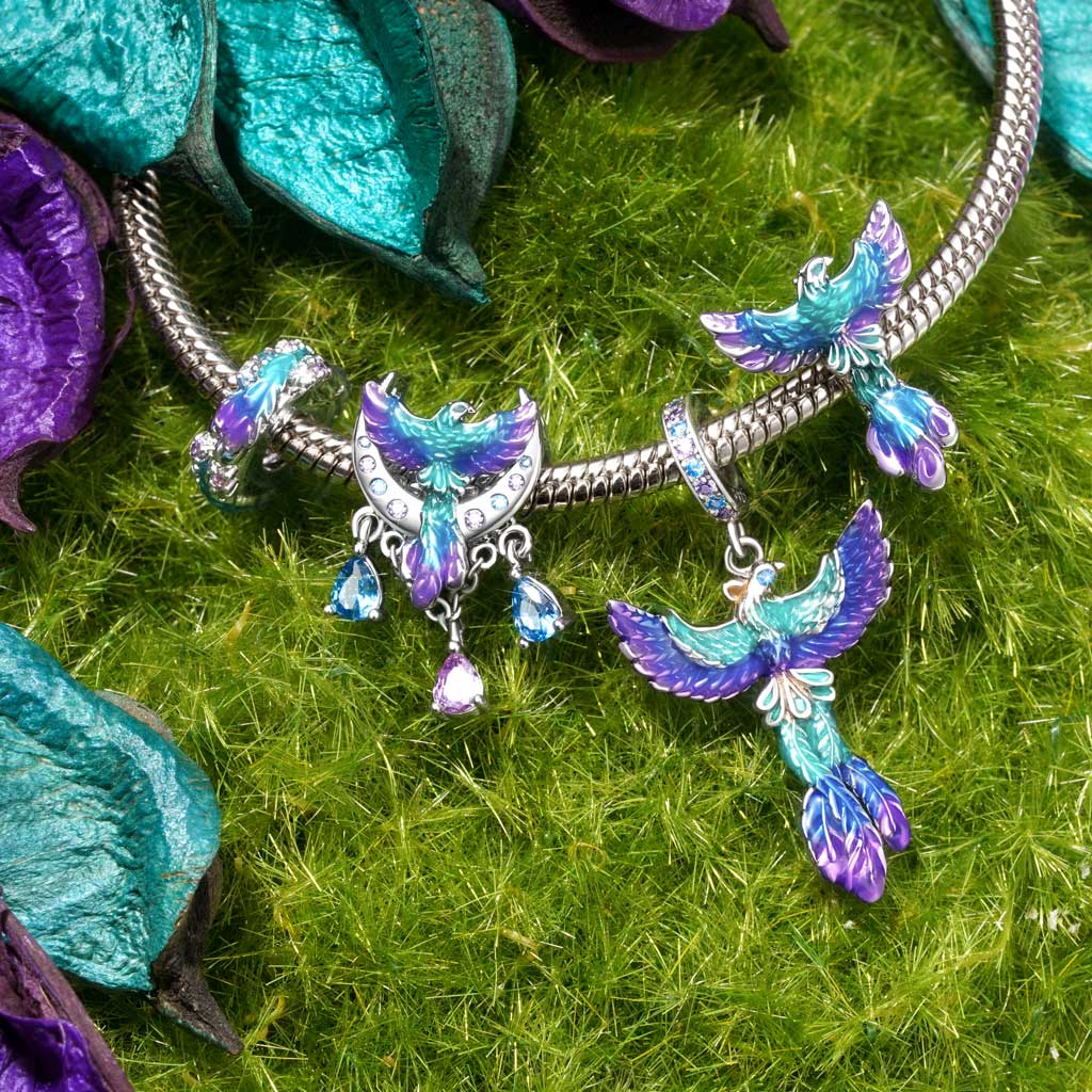 Gnoce Phoenix Moon Charm_3