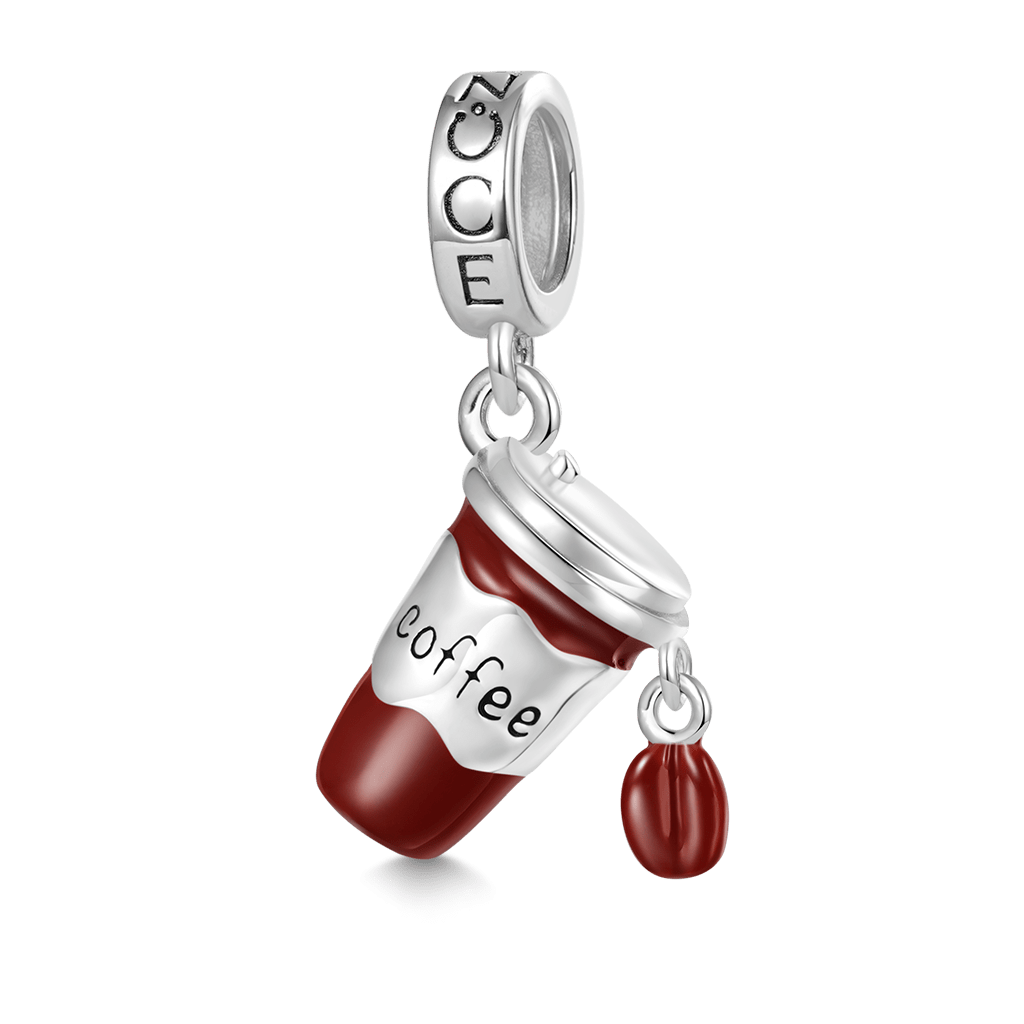 Gnoce Coffee Cup Pendant Dangle Charm_1