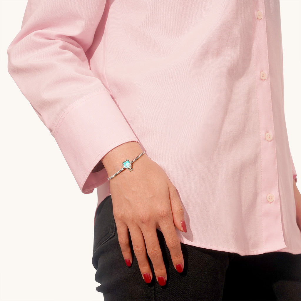 Gnoce Bunny Bow Heart Charm_4