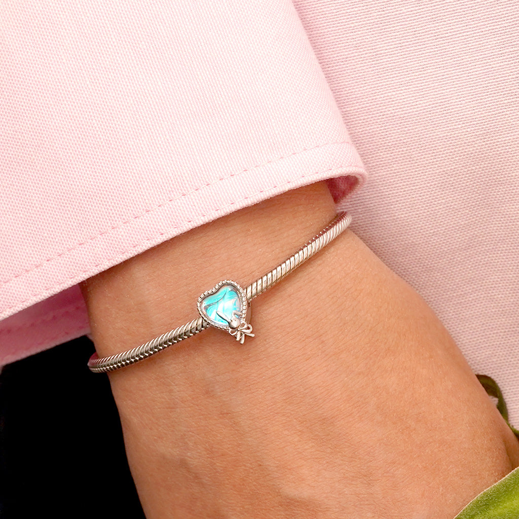 Gnoce Bunny Bow Heart Charm_5