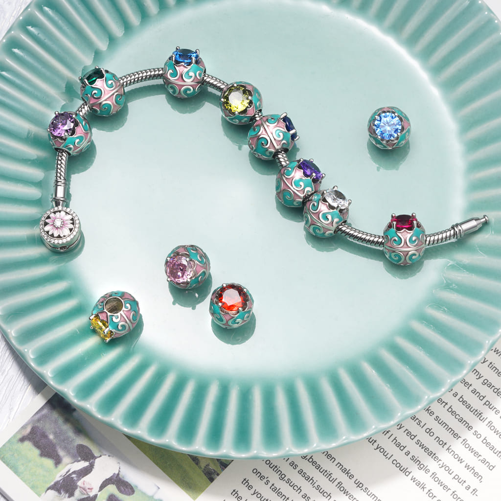 Gnoce Easter Egg Birthstone Charm_4