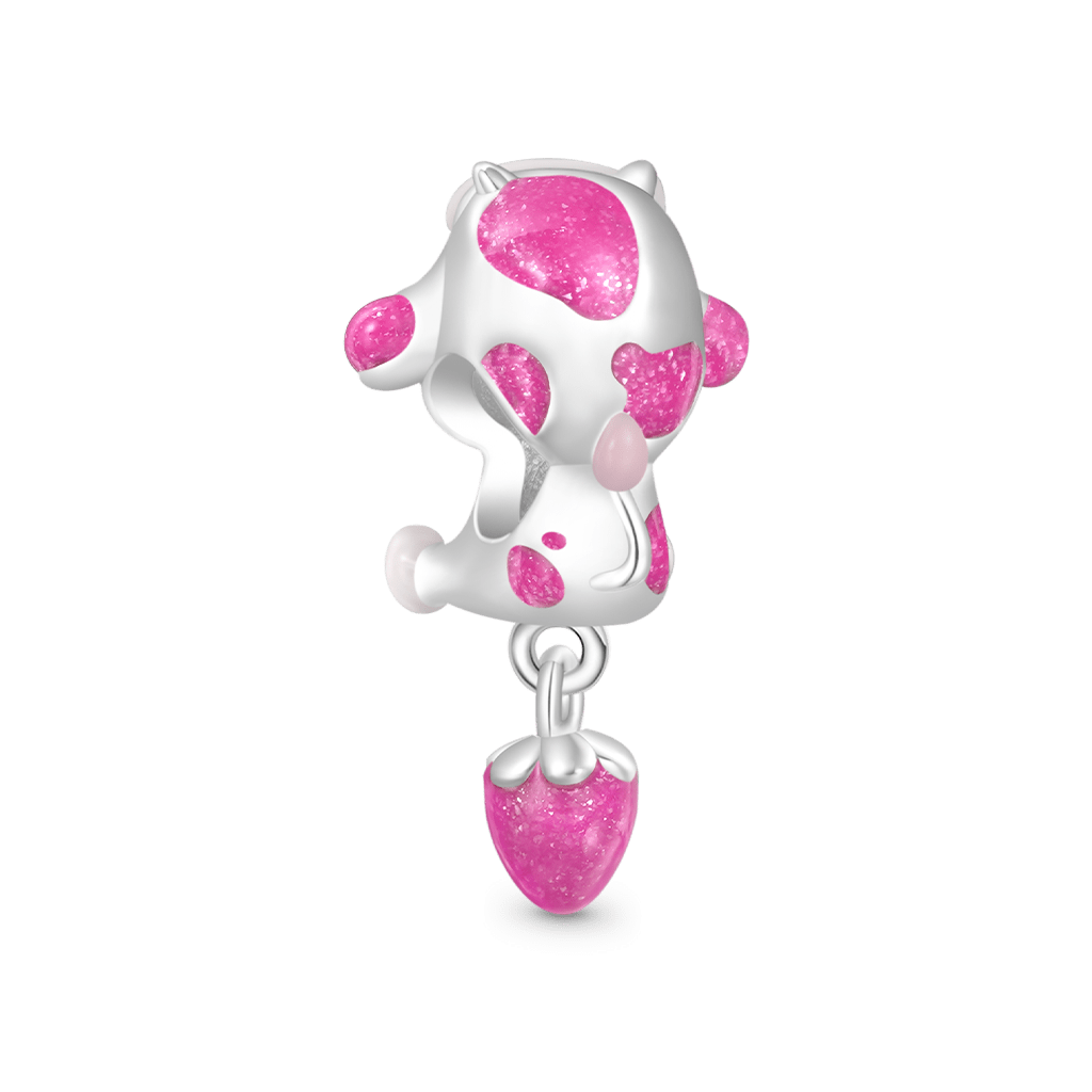 Gnoce Strawberry Cow Charm_2
