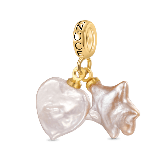 Gnoce Ocean Love Star Pearl Pendant Dangle Charm_1
