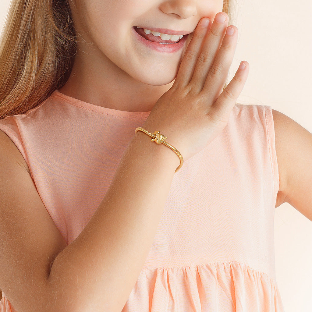 Unicorn Charm Bead Sterling Silver 18K Gold Plated_3