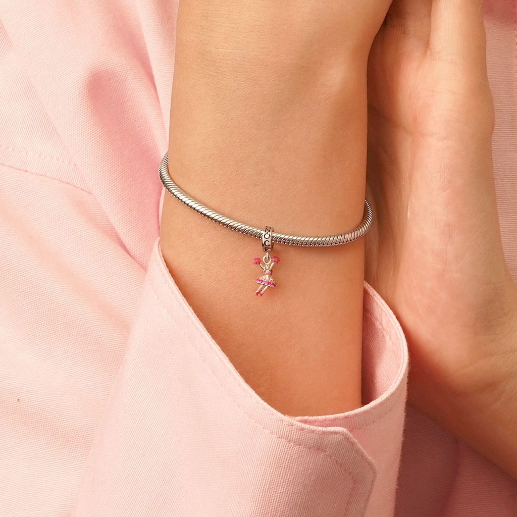 Gnoce Cheerleader Pendant Dangle Charm_6