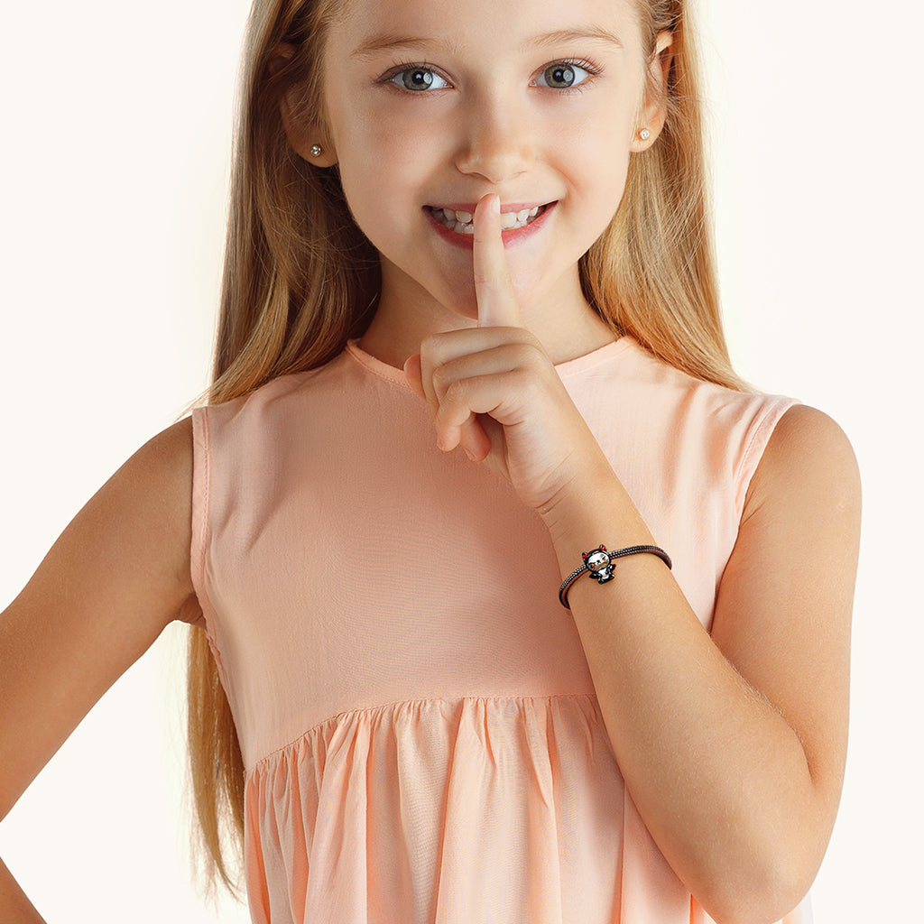 Gnoce Cool Black Cat Charm Gift for Halloween_4