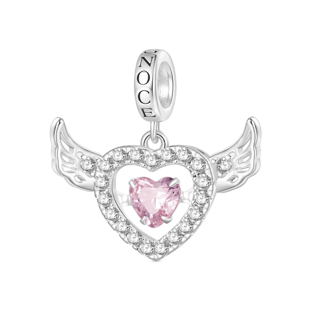 Gnoce Beating Heart Pendant Dangle Charm_1