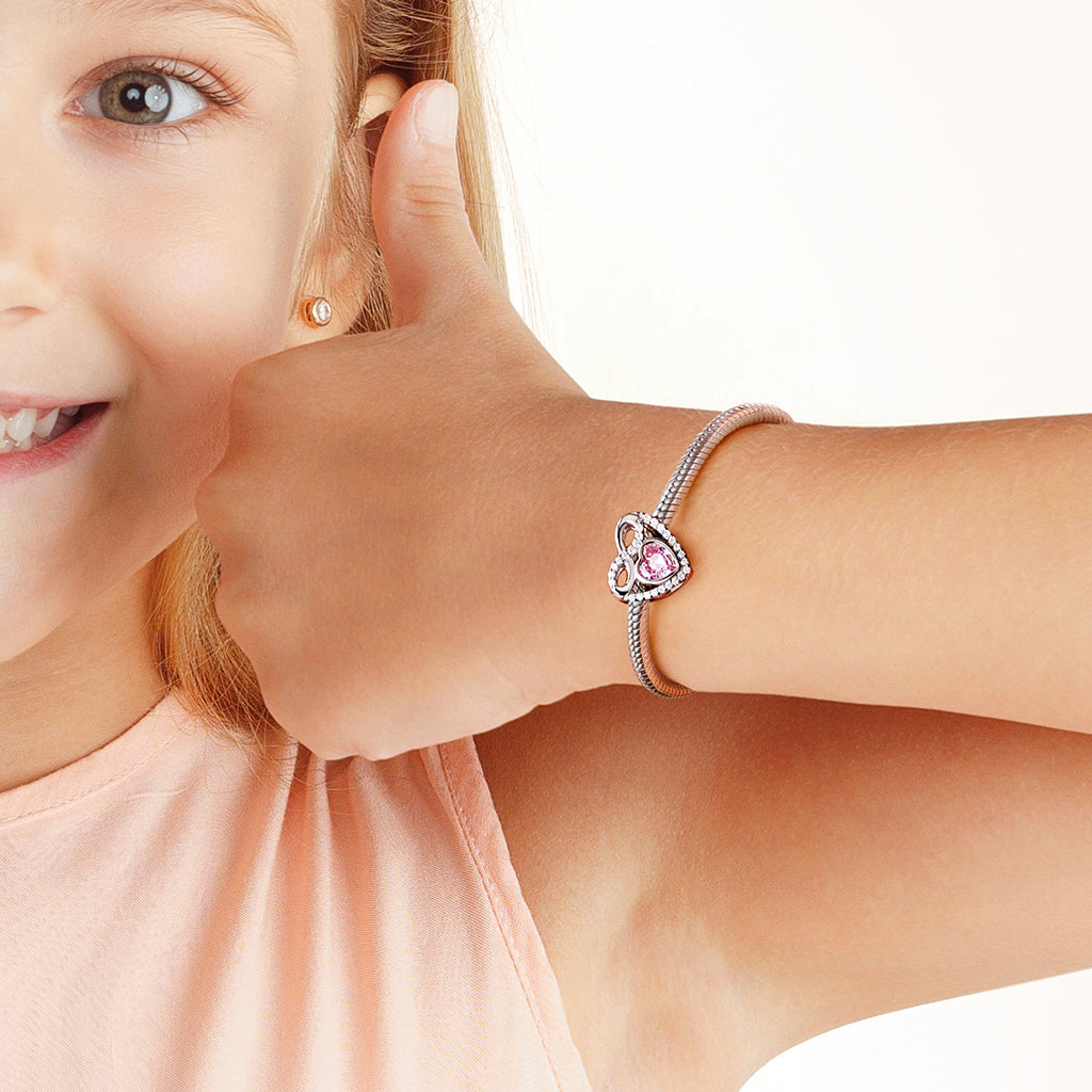 Gnoce Infinite Love Heart Charm_5