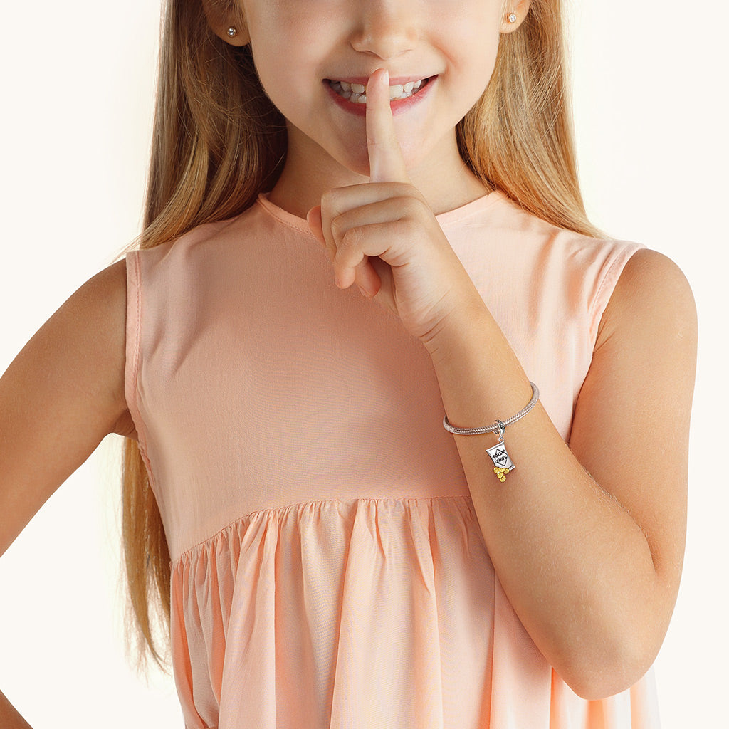 Gnoce Snack Food Potato Chips Pendant Dangle Charm_4