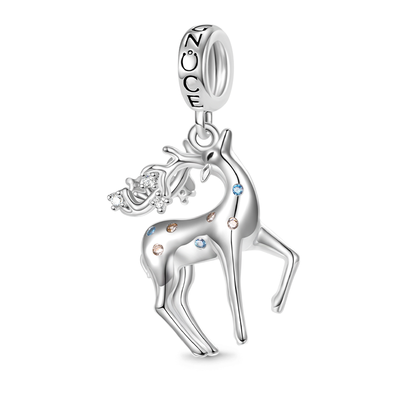 Gnoce Lovely Deer Pendant Dangle Charm_1