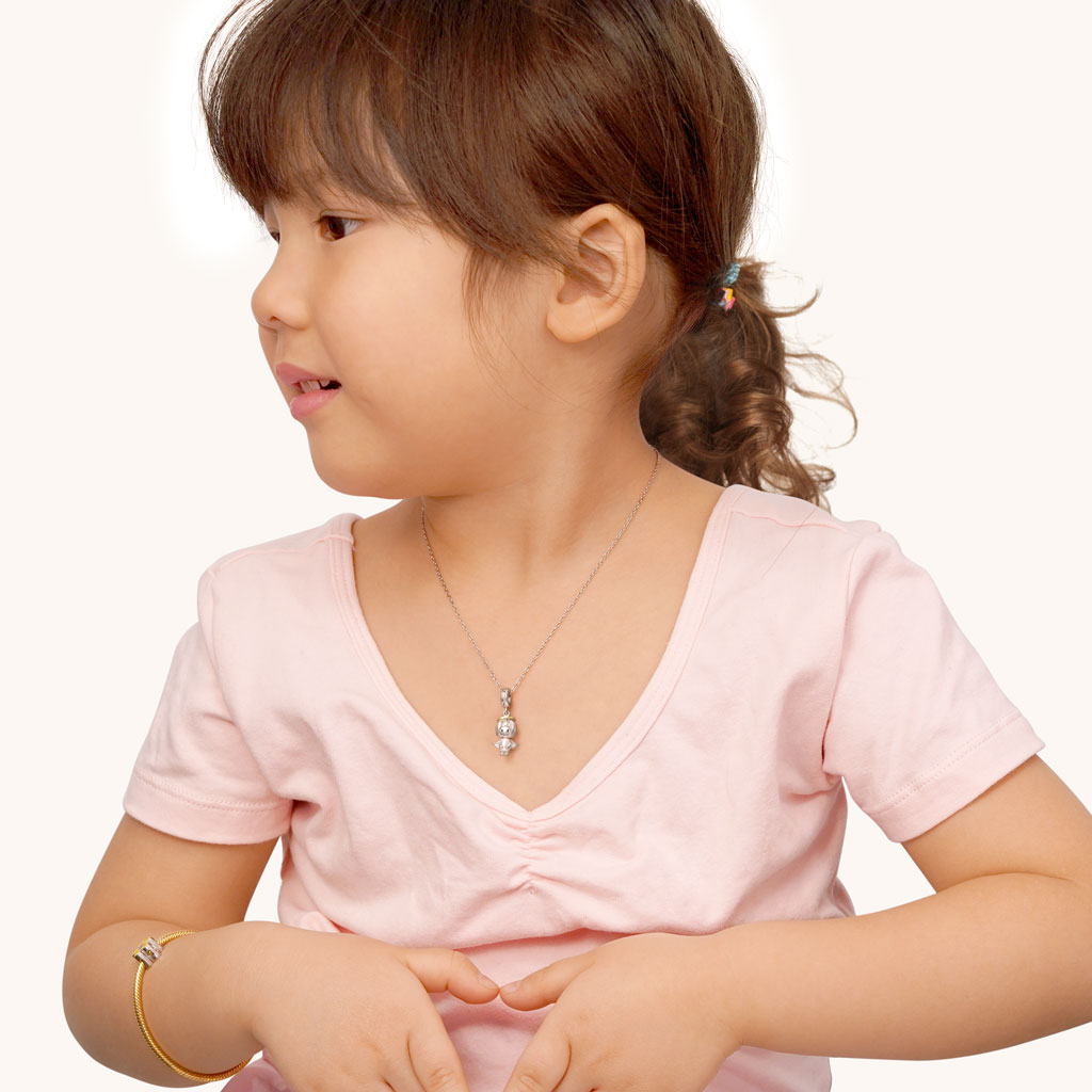 Gnoce Cute Angel Necklace_3