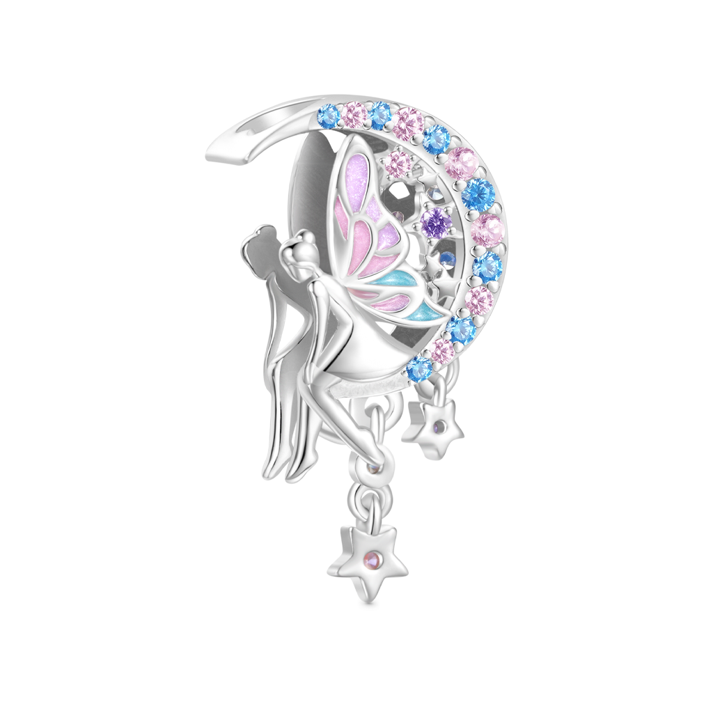 Gnoce Moon Butterfly Fairy Charm_2