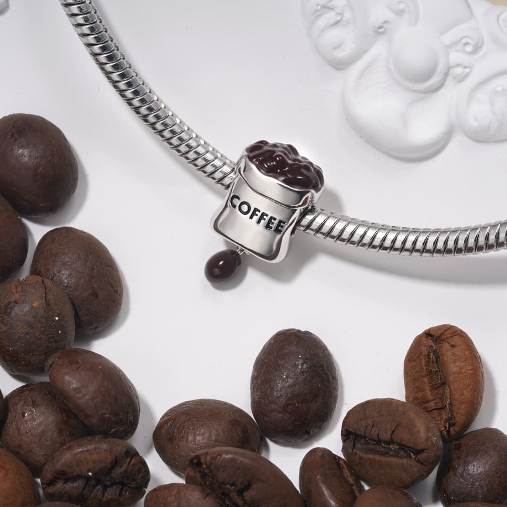 Gnoce Bagged Coffee Bean Charm_3
