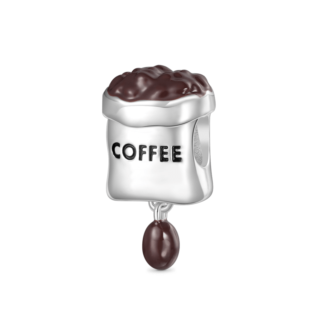 Gnoce Bagged Coffee Bean Charm_1