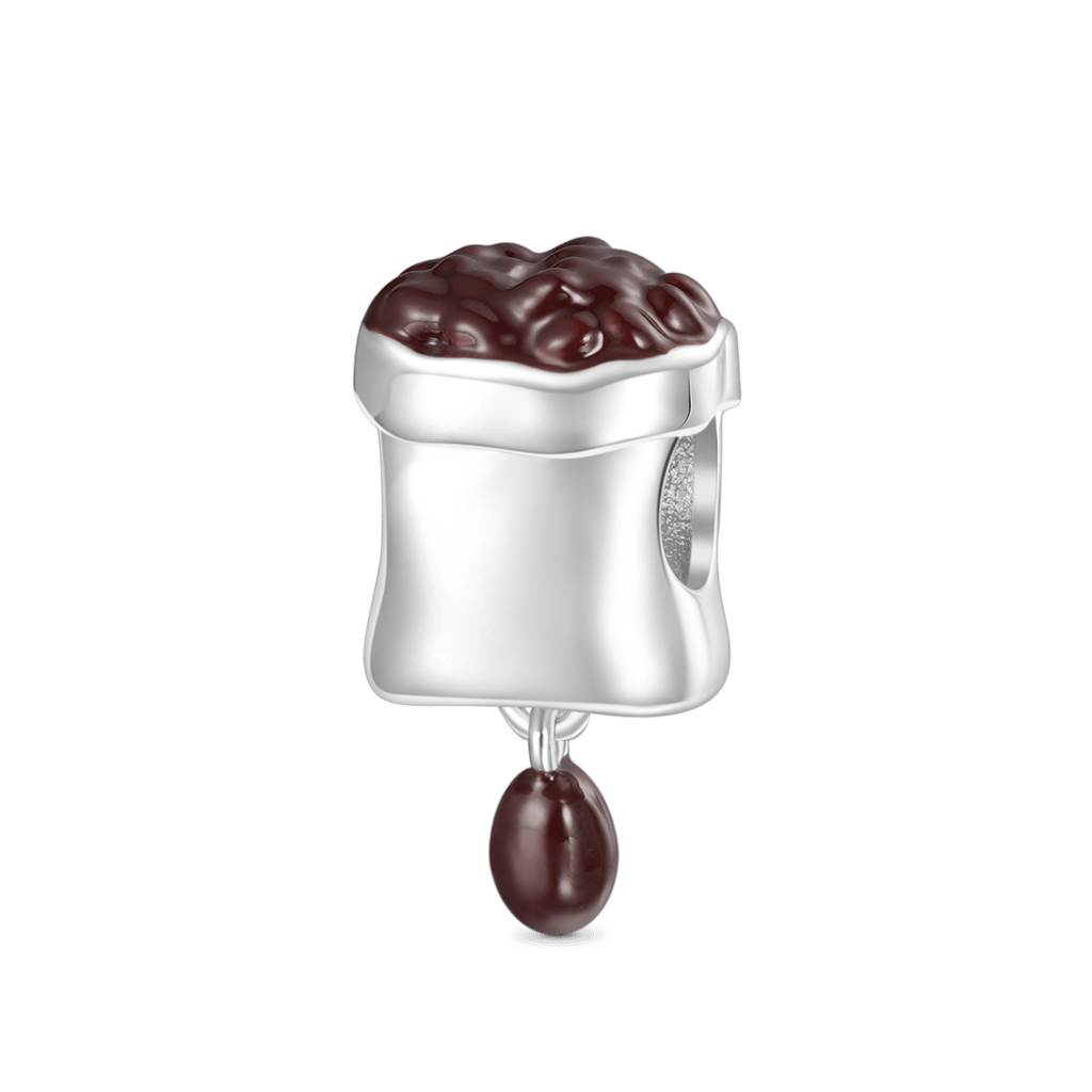Gnoce Bagged Coffee Bean Charm_2