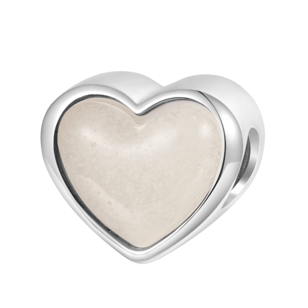 Gnoce Engravable Letter Glow-in-the-dark Heart Charm_1