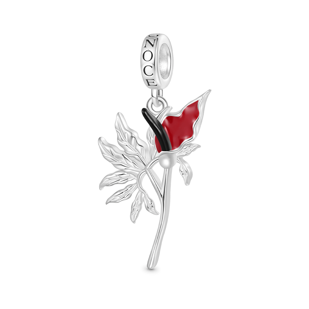 Gnoce Temple of Flora Dragon Arum Pendant Dangle Charm_1
