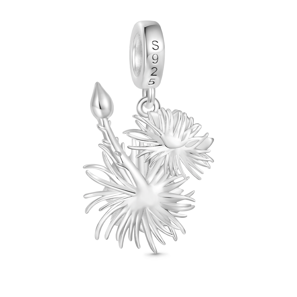 Gnoce Temple of Flora Night-Blowing Cereus Flower Pendant Dangle Charm_2