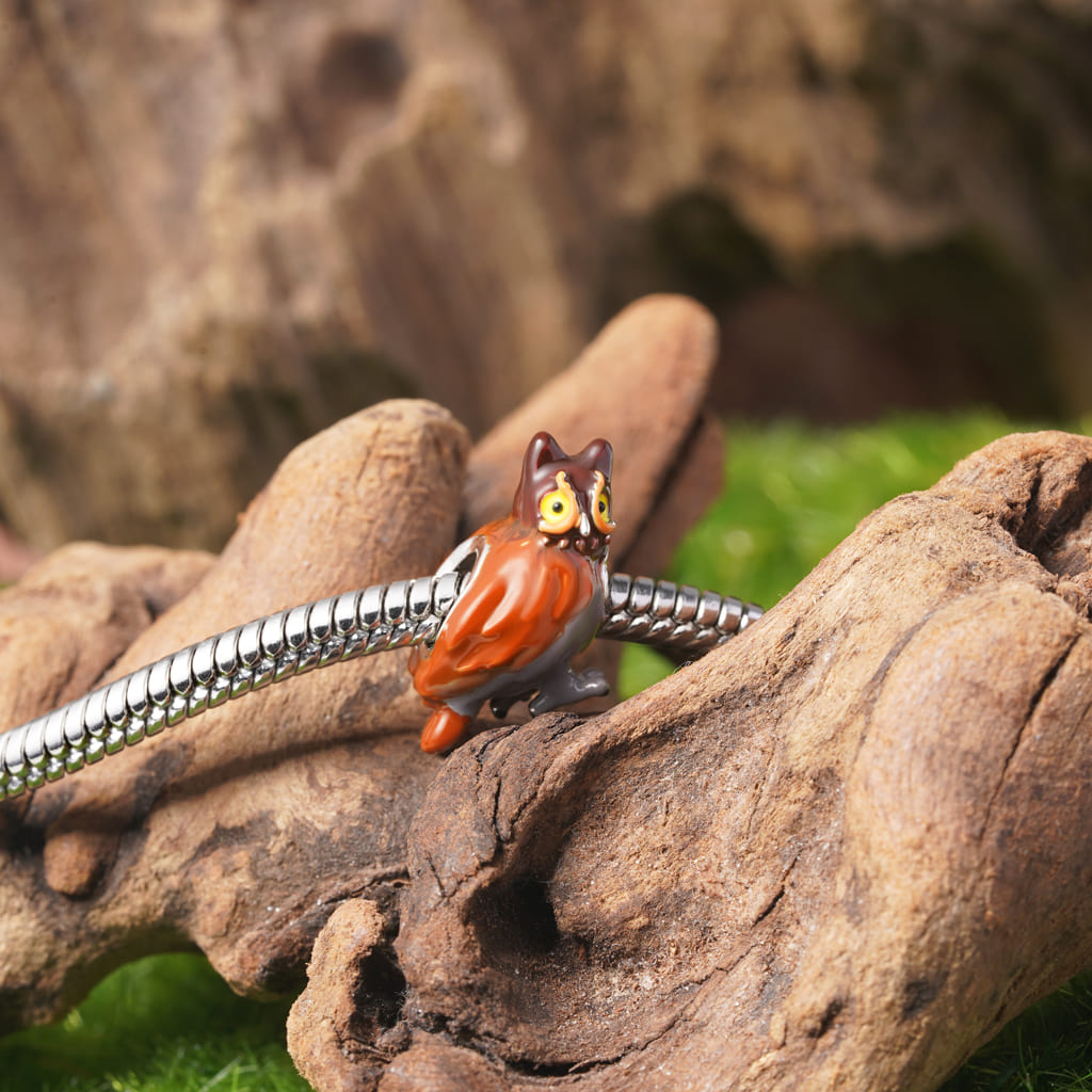 Gnoce Great Horned Owl Charm_3