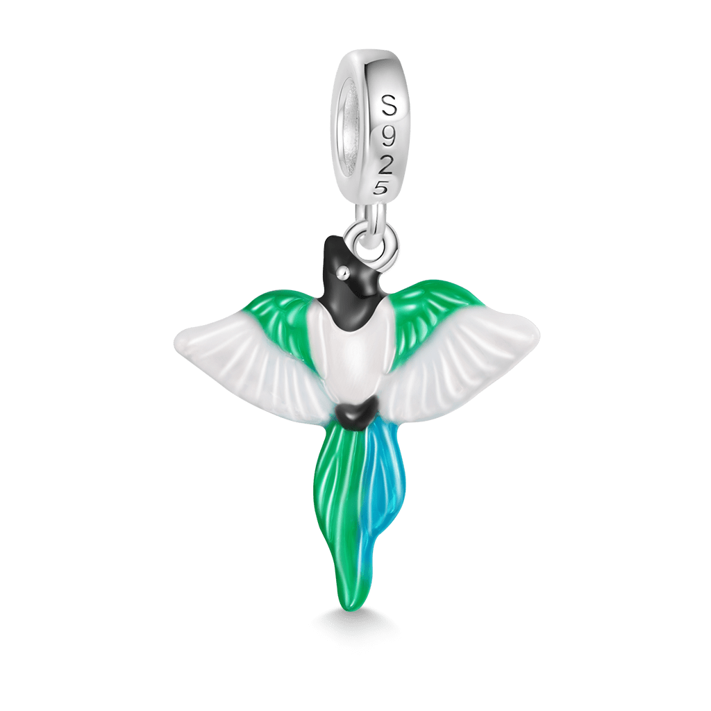 Gnoce American Magpie Pendant Dangle Charm_2