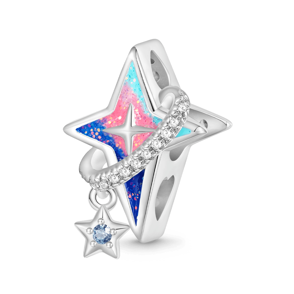 Gnoce Starburst Hoop Glow-in-the-Dark Charm_3