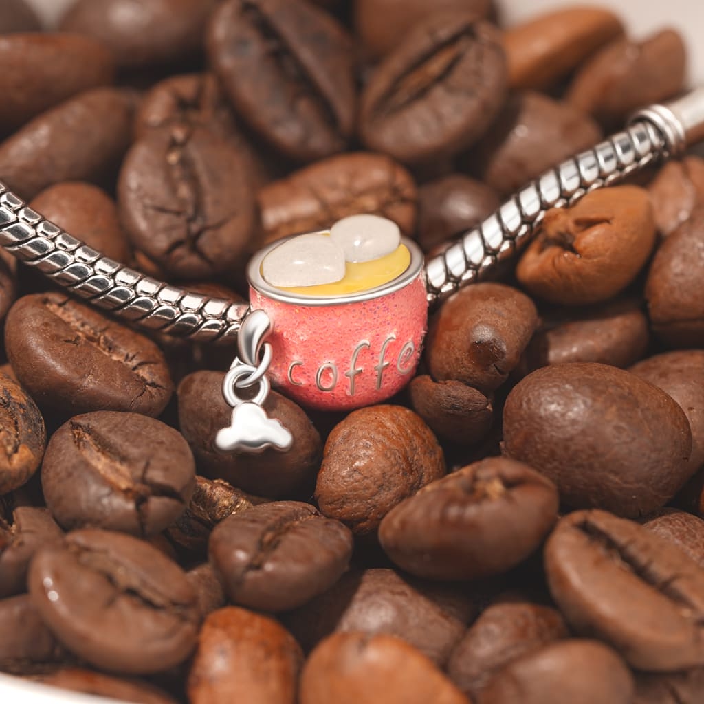 Gnoce Marshmallow Coffee Cup Heart Glow-in-the-Dark Charm_4