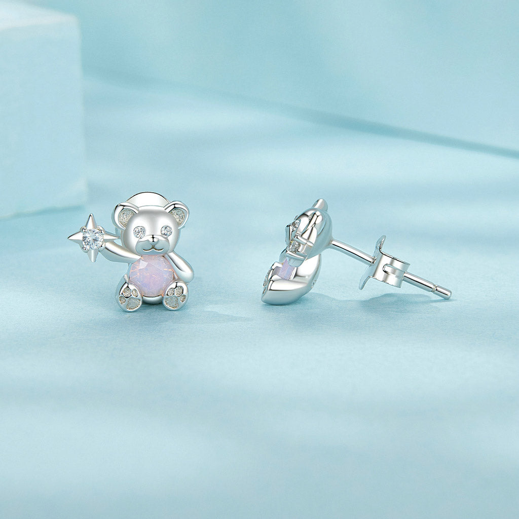 Gnoce Bear Stud Earrings_2