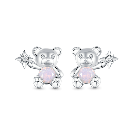 Gnoce Bear Stud Earrings_1