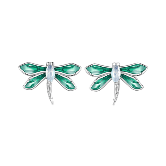 Gnoce Dragonfly Stud Earrings_1