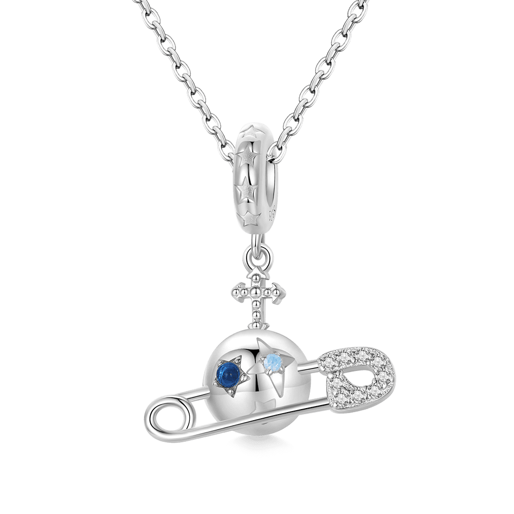 Gnoce Alien Planet Pendant Dangle Charm_2