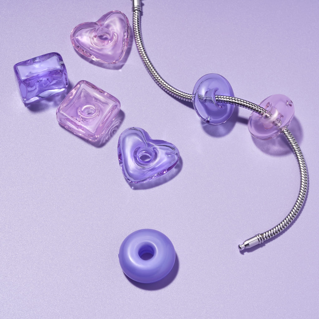 Gnoce Multicolor Essential Oils Perfume Diffuser Heart-shape Charm_4