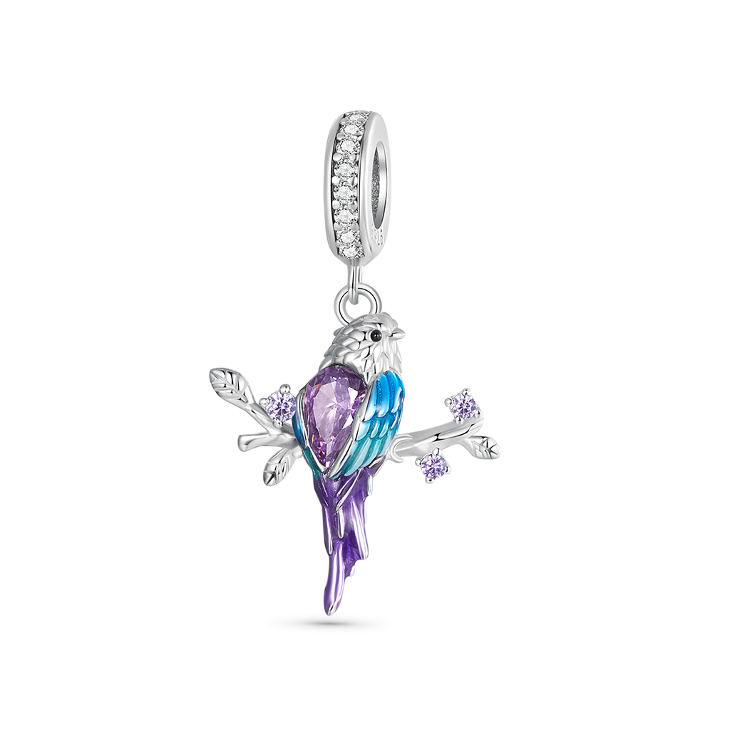 Gnoce Gradient Color Kingfisher Pendant Dangle Charm_1