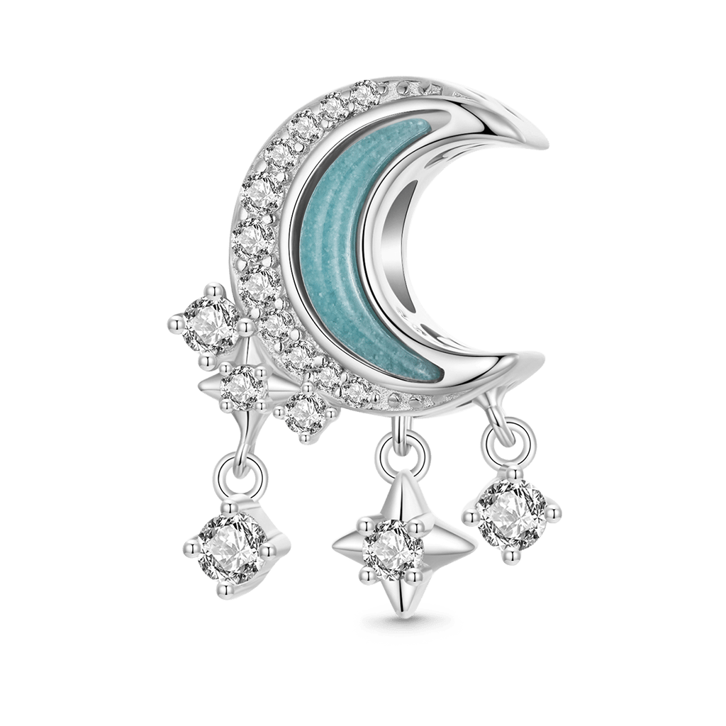 Gnoce Blue Glow-in-the-Dark Moon Charm_2