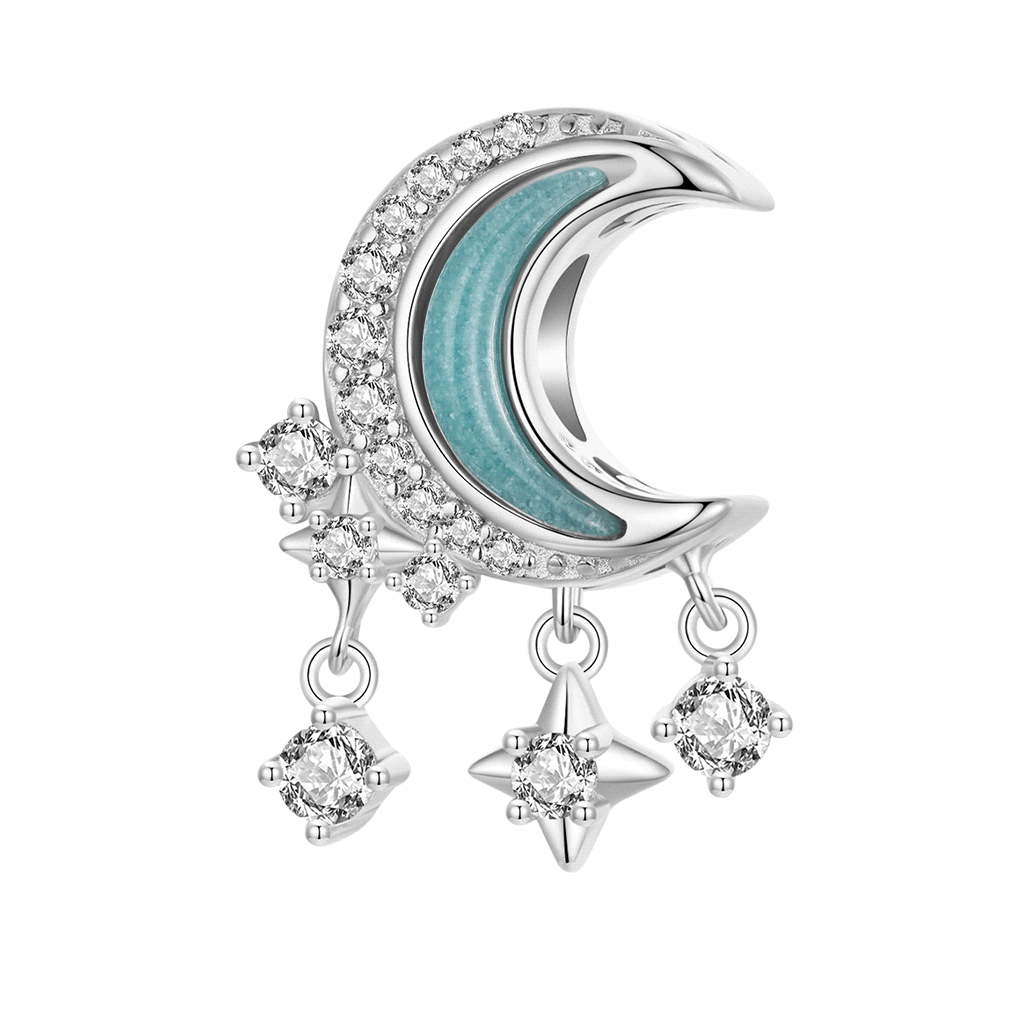 Gnoce Blue Glow-in-the-Dark Moon Charm_1
