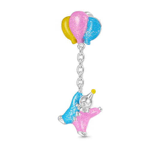 Gnoce Funny Balloon Circus Clown Charm_1