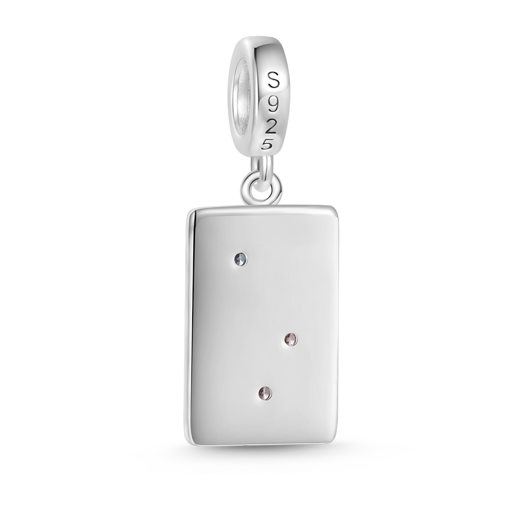 Gnoce Engravable Calendar Birthstone Pendant Dangle Charm_4
