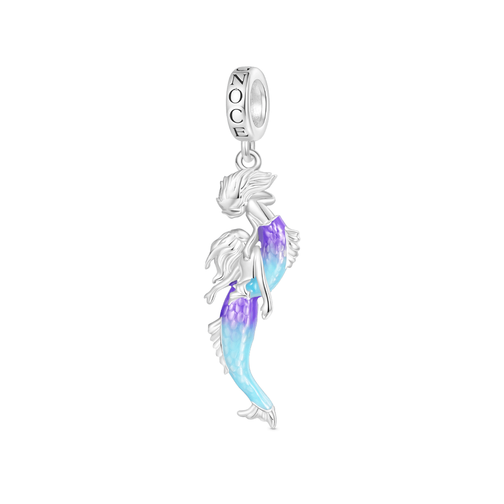 Gnoce Little Mermaid Sisters Pendant Dangle Charm_1