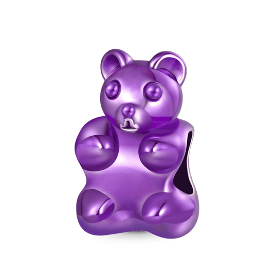 Gnoce Purple Gummy Bear Candy Charm_1