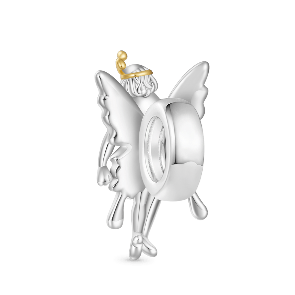 Gnoce Green Wings Fairy King Oberon Charm_2