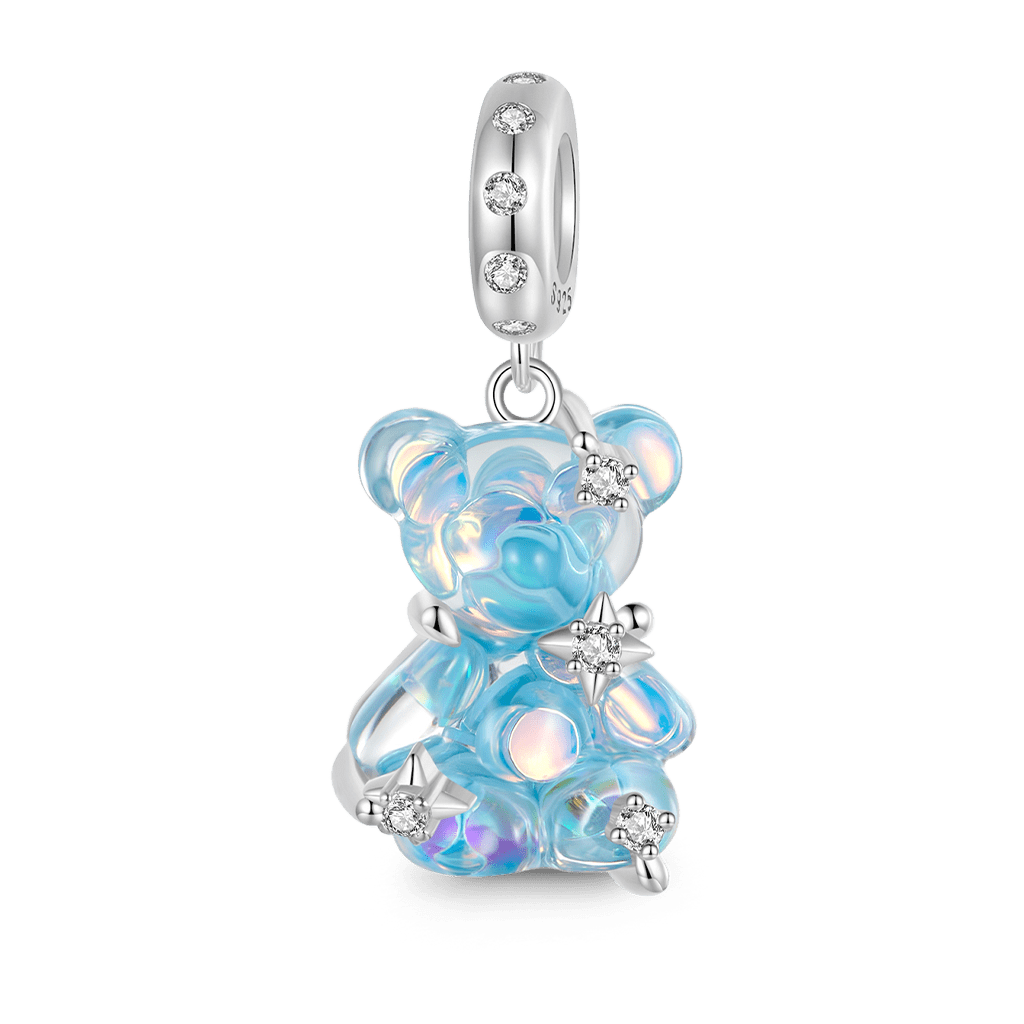 Gnoce Blue Dream Bear Pendant Dangle Charm_1