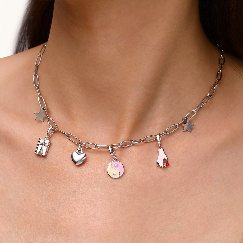Gnoce Birthstone Love Gesture Clasp Clusters Charm_5