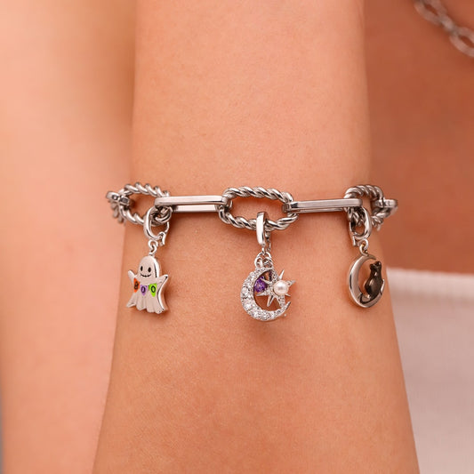 Gnoce Halloween Ghost Clasp Clusters Charm_6