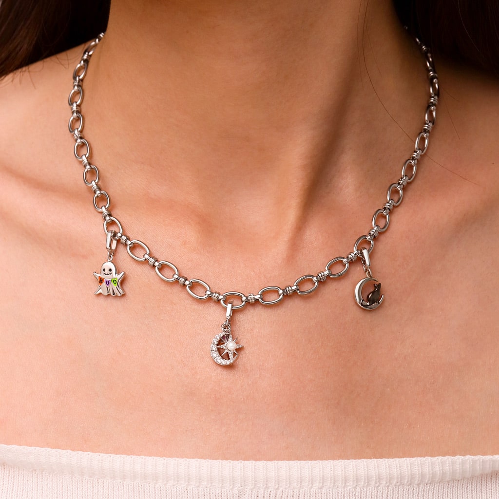 Gnoce Halloween Ghost Clasp Clusters Charm_5