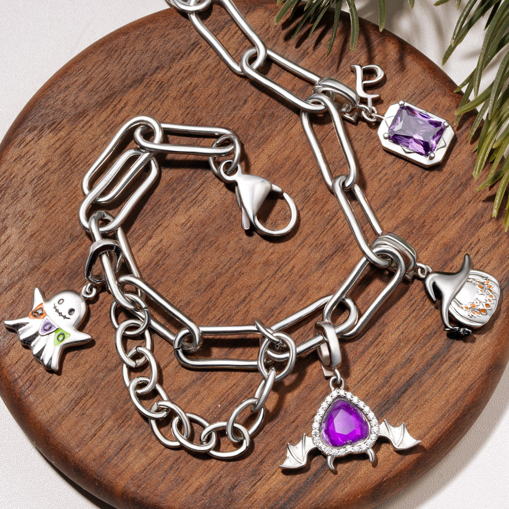 Gnoce Halloween Ghost Clasp Clusters Charm_3