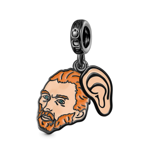 Gnoce Artist Van Gogh Portrait  Ear Pendant Dangle Charm_1