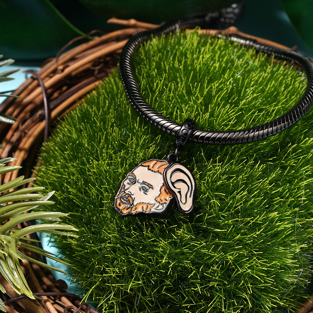 Gnoce Artist Van Gogh Portrait  Ear Pendant Dangle Charm_3